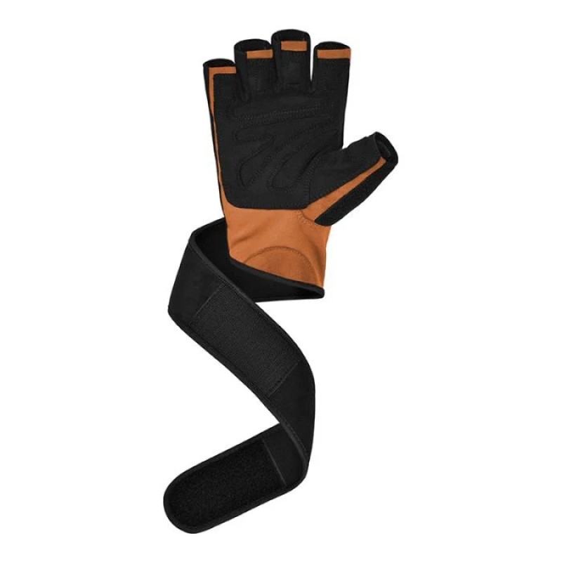 GYM GLOVE MICRO TAN/BLACK PLUS-M