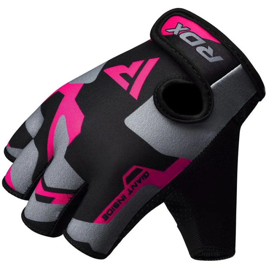 GYM GLOVES SUMBLIMATION F6 PINK-S