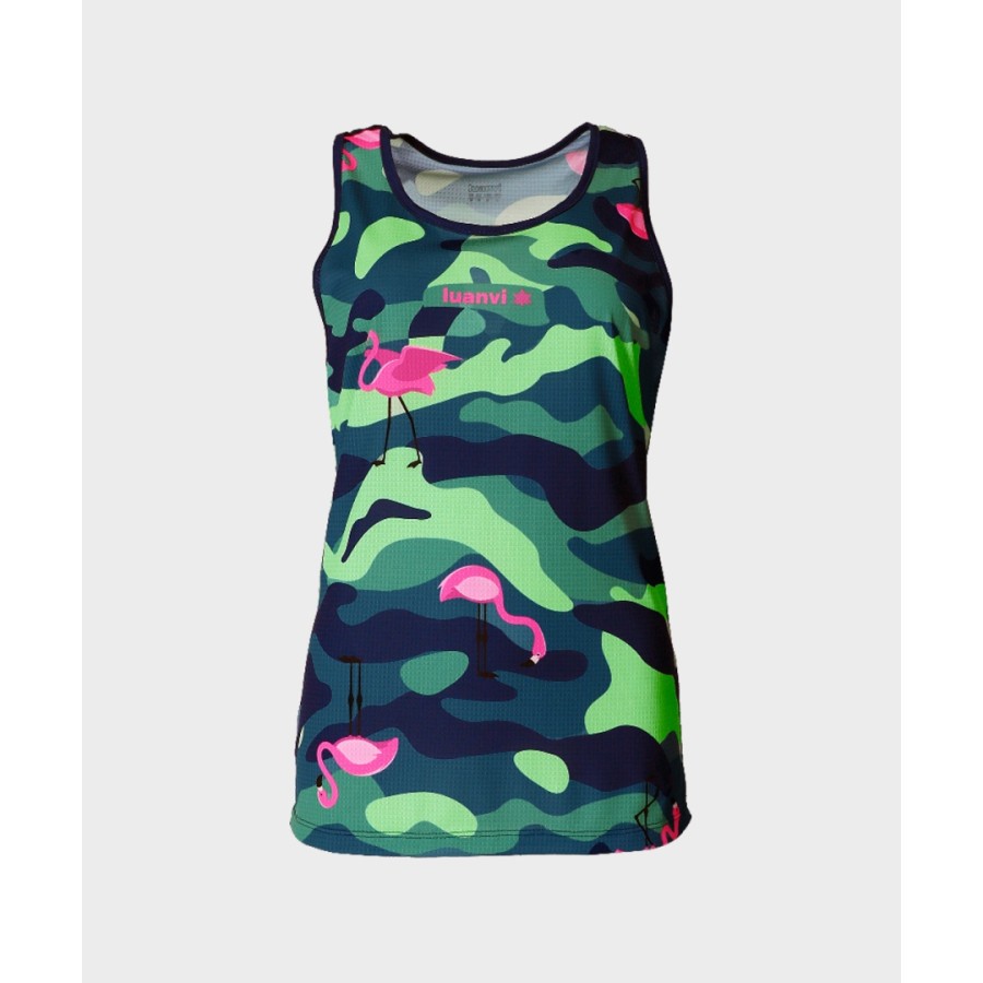 Technical Tank Top FLAMENCO CAMU
