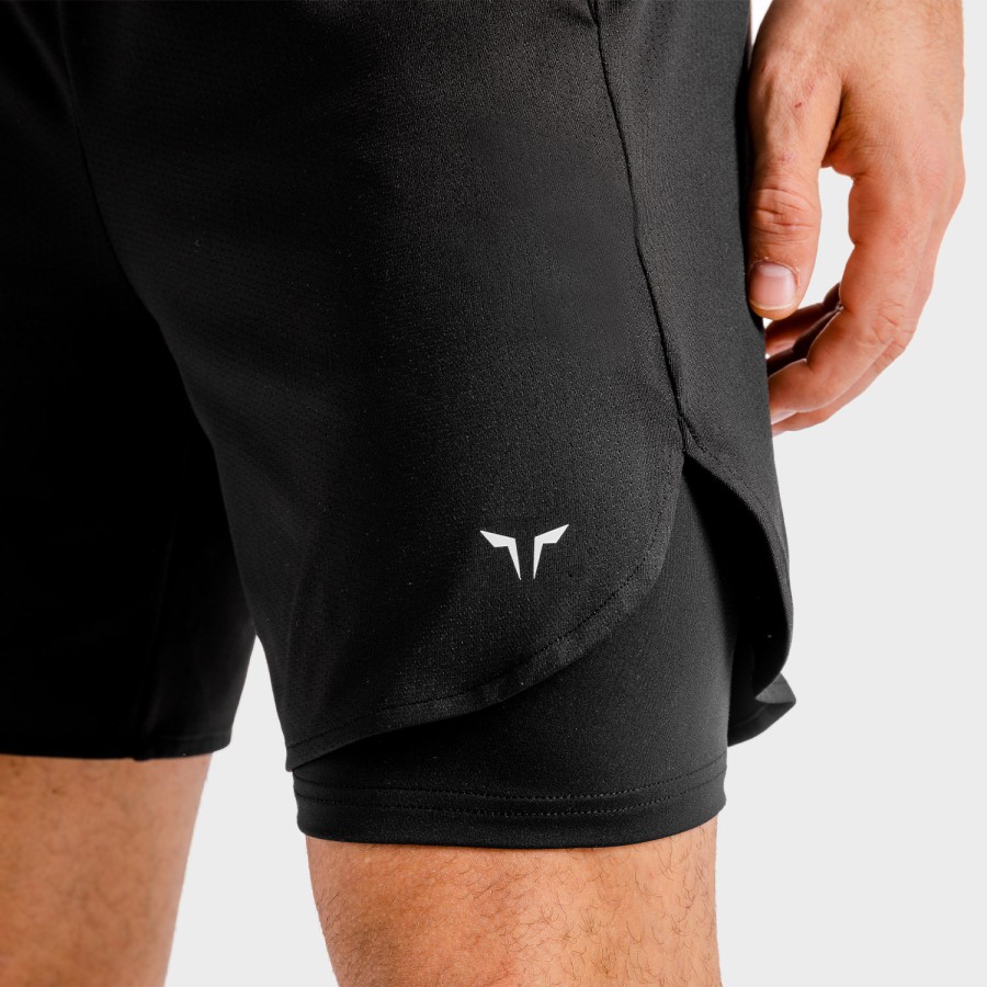 CORE MESH 2 IN 1 SHORTS – ΟΝΥΧ
