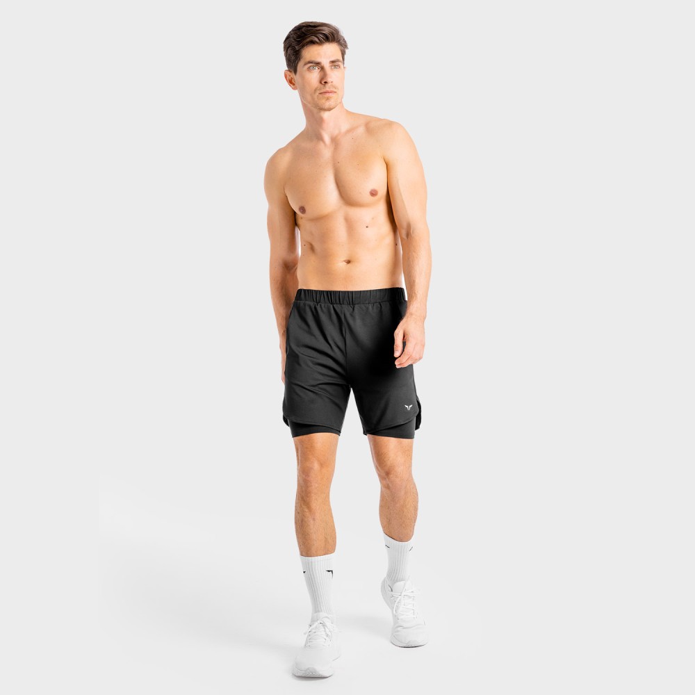 CORE MESH 2 IN 1 SHORTS – ΟΝΥΧ