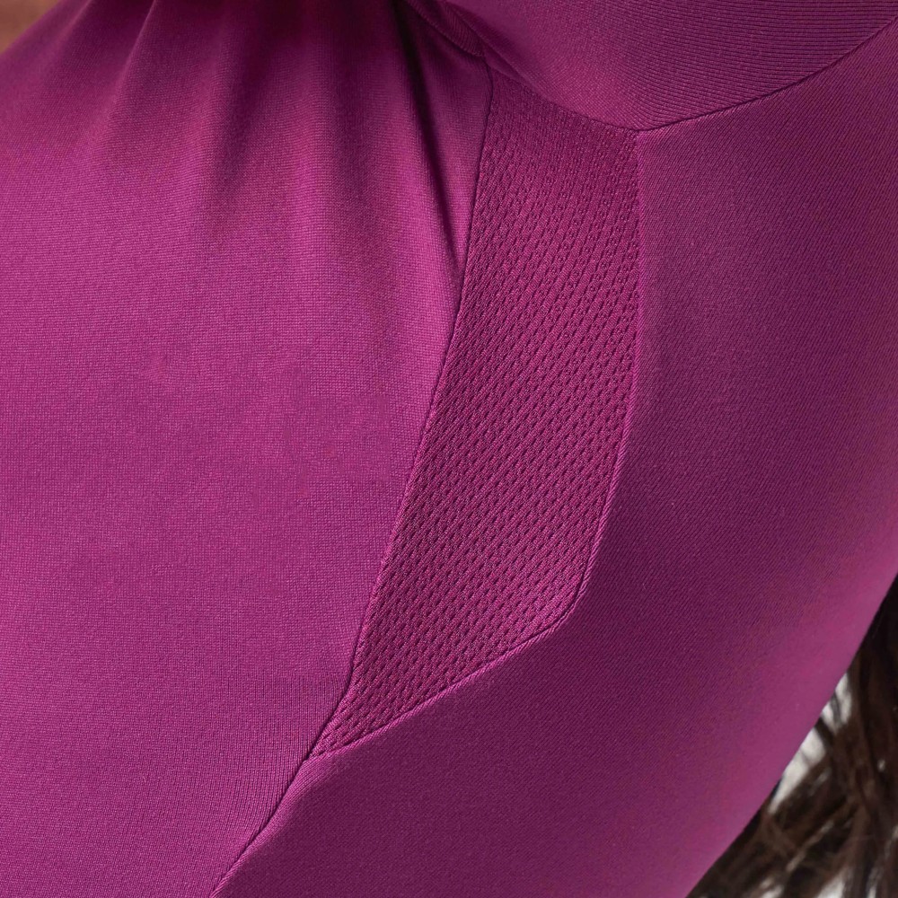 ESSENTIAL CROP TEE – DARK PURPLE