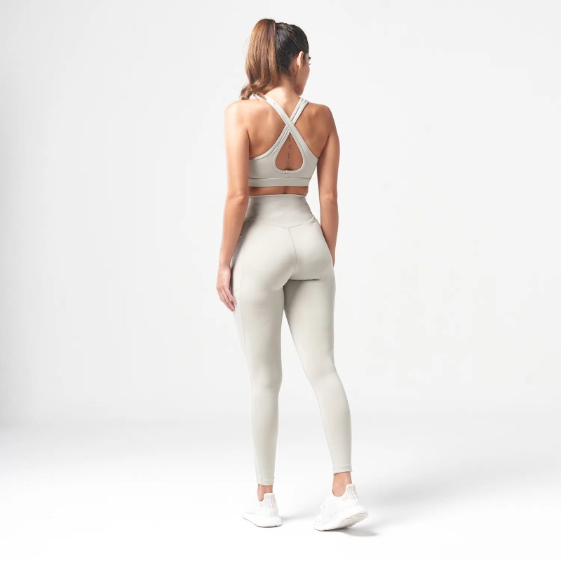 ESSENTIAL HIGH WAISTED LEGGINGS – WILLOW GREY