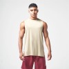 ESSENTIAL GYM TANK- SAND