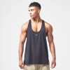 ESSENTIAL GYM STRINGER – BLACK