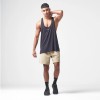 ESSENTIAL GYM STRINGER – BLACK