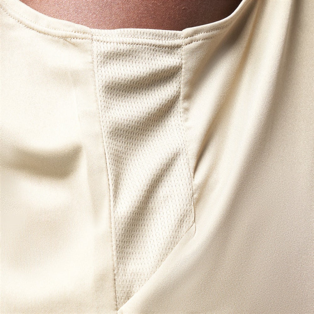 ESSENTIAL GYM STRINGER – SAND