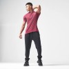 ESSENTIAL ULTRALIGHT GYM TEE – BURGUNDY