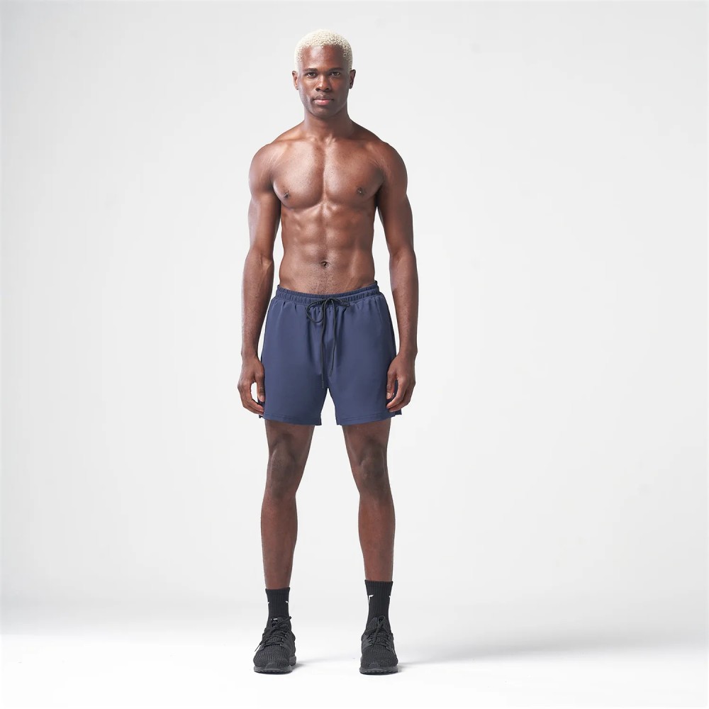 ESSENTIAL 5 INCH SHORTS - NAVY