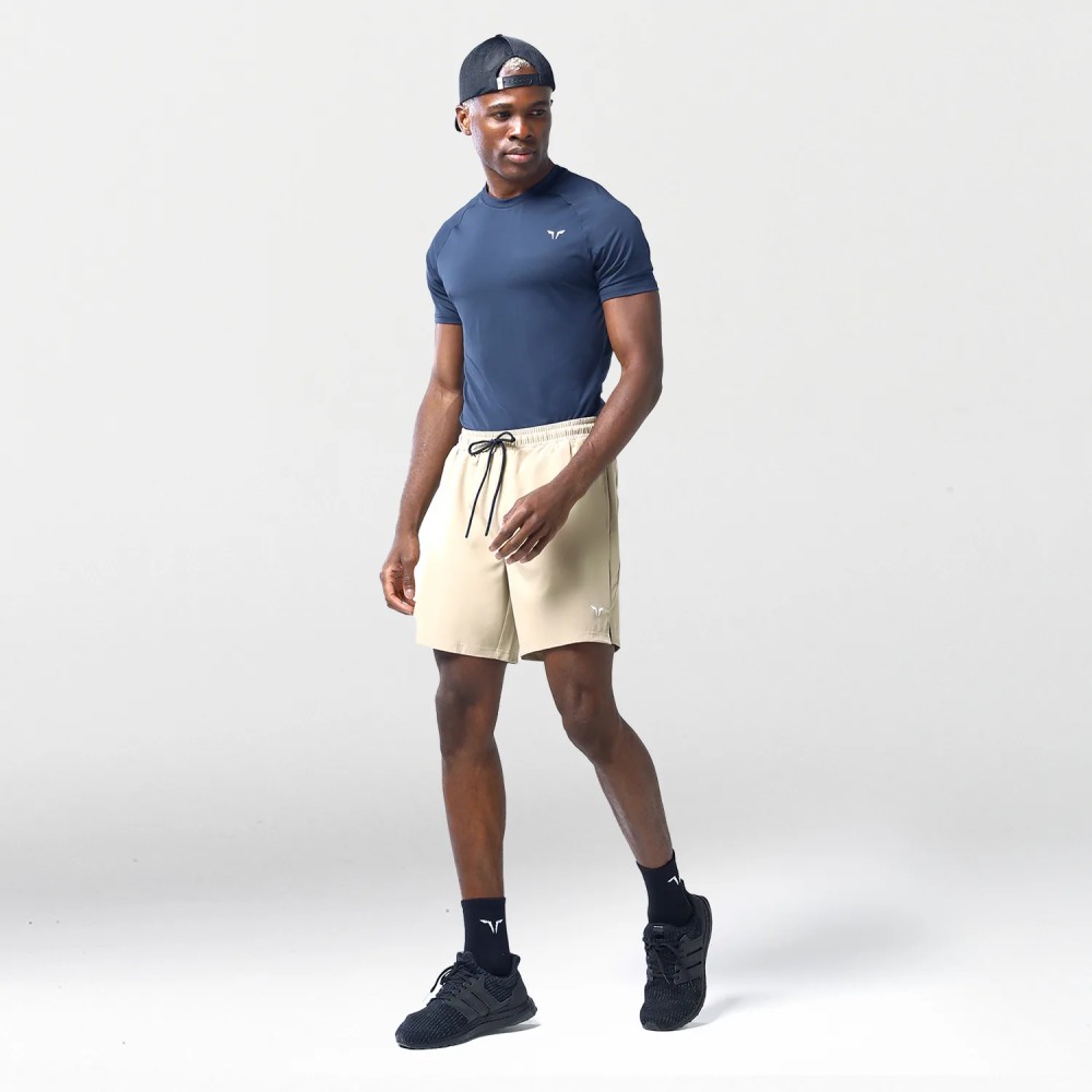 ESSENTIAL 7 INCH SHORTS – SAND