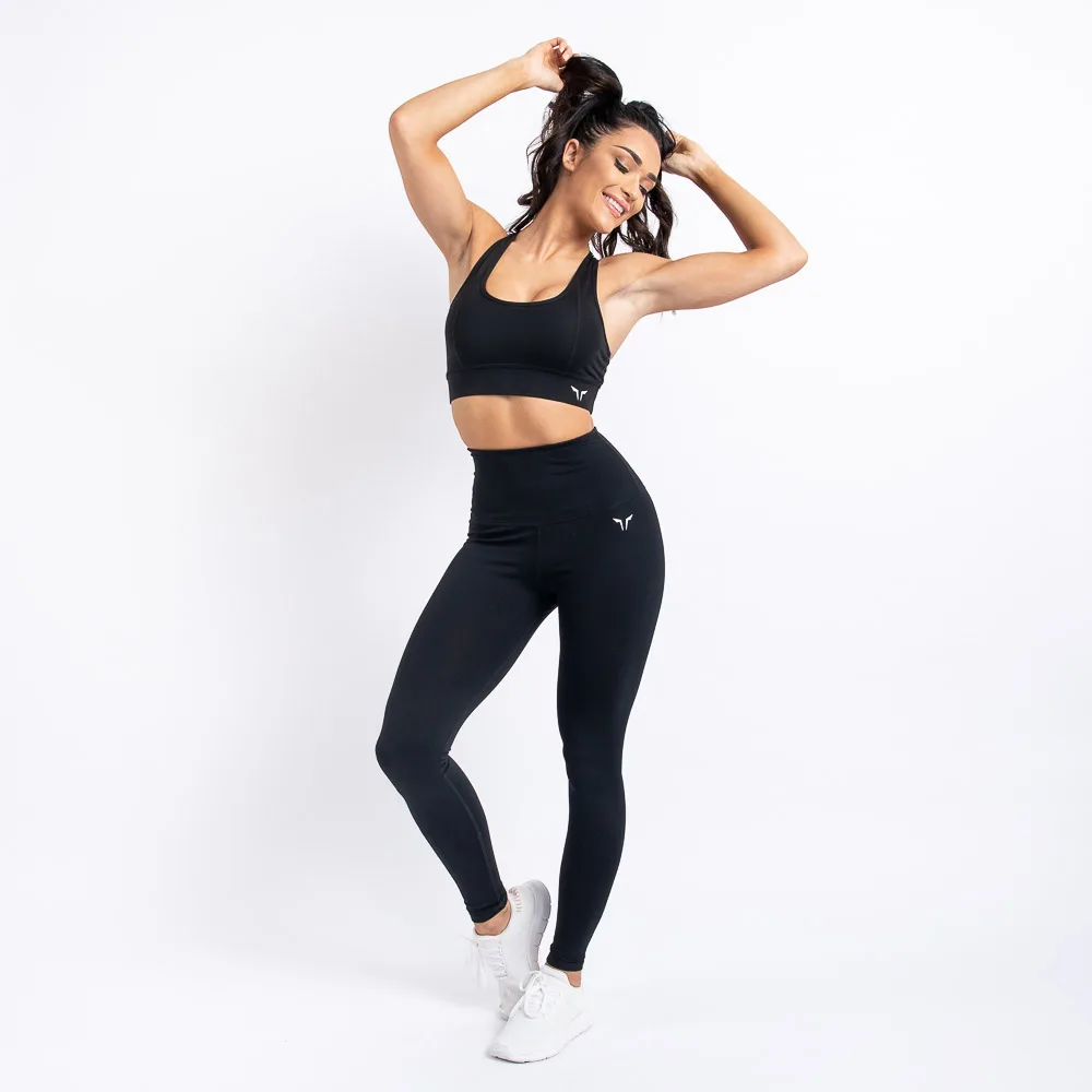 HERA HIGH-WAISTED LEGGINGS – BLACK