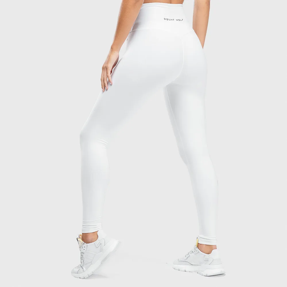 HERA HIGH-WAISTED LEGGINGS – WHITE