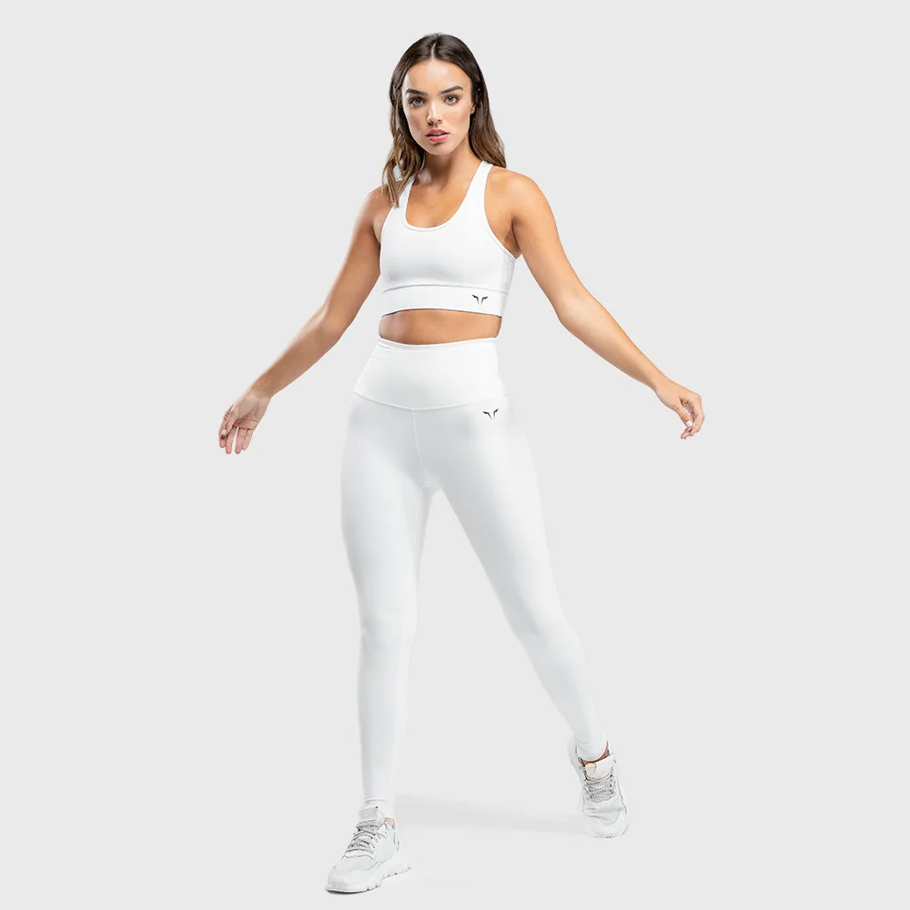 HERA HIGH-WAISTED LEGGINGS – WHITE