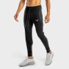 STATEMENT RIBBED JOGGERS – BLACK