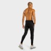 STATEMENT RIBBED JOGGERS – BLACK