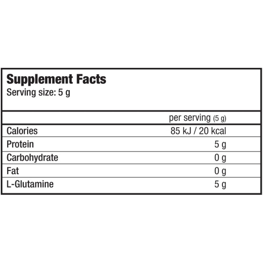 100% L-Glutamine 240gr (BIOTECH USA)