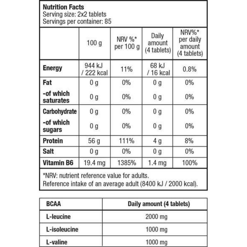 BCAA+B6 100tabs (BIOTECH USA)