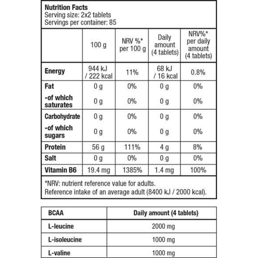 BCAA+B6 100tabs (BIOTECH USA)