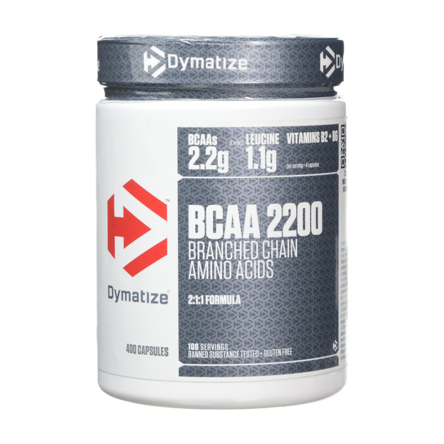 BCAA 2200 400caps (DYMATIZE)