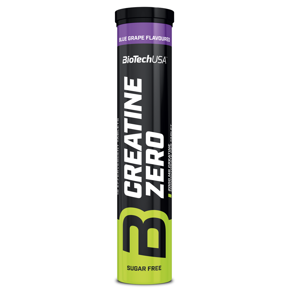 Creatine Effervescent 18tabs (BIOTECH USA) - Blue Grape