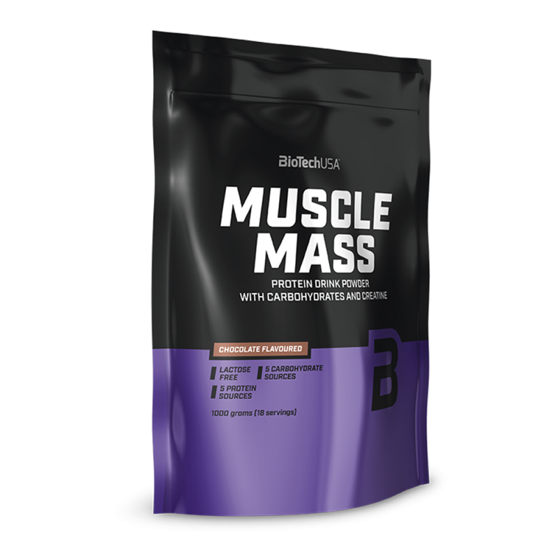 Muscle Mass 1000gr (BIOTECH USA) - Vanilla
