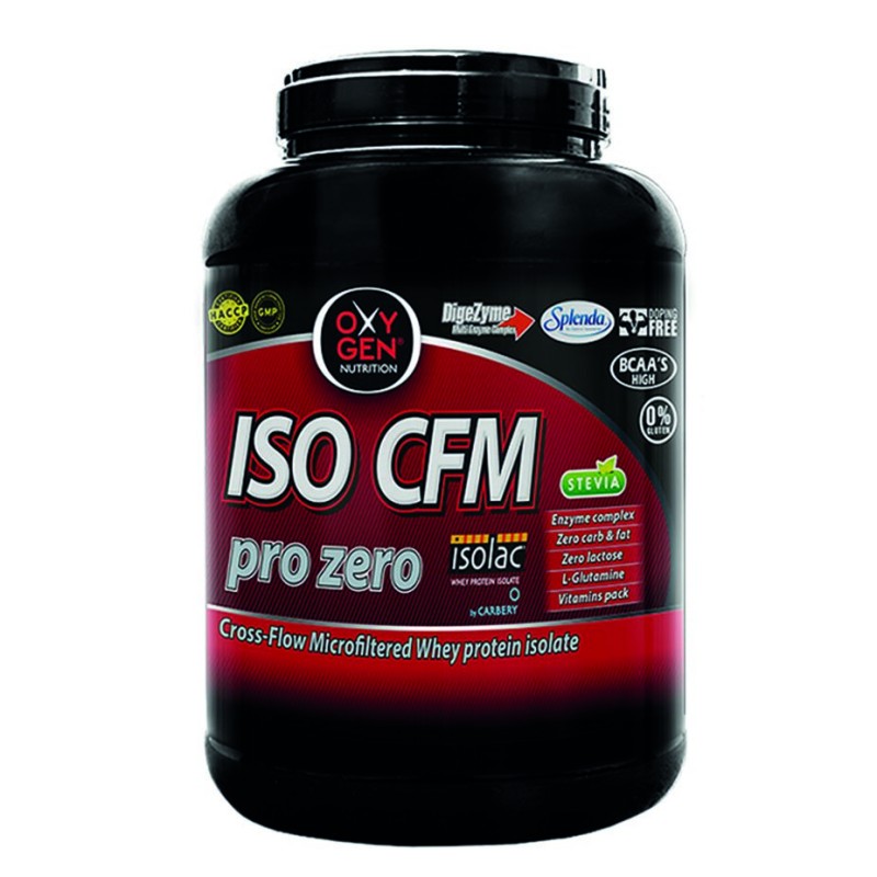 ISO 100 Pro Zero 1000gr (OXYGEN NUTRITION) - Belgian Chocolate