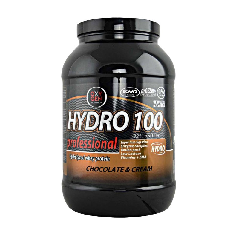Hydro 100 Professional 1000gr (OXYGEN NUTRITION) - Chocolate Cream