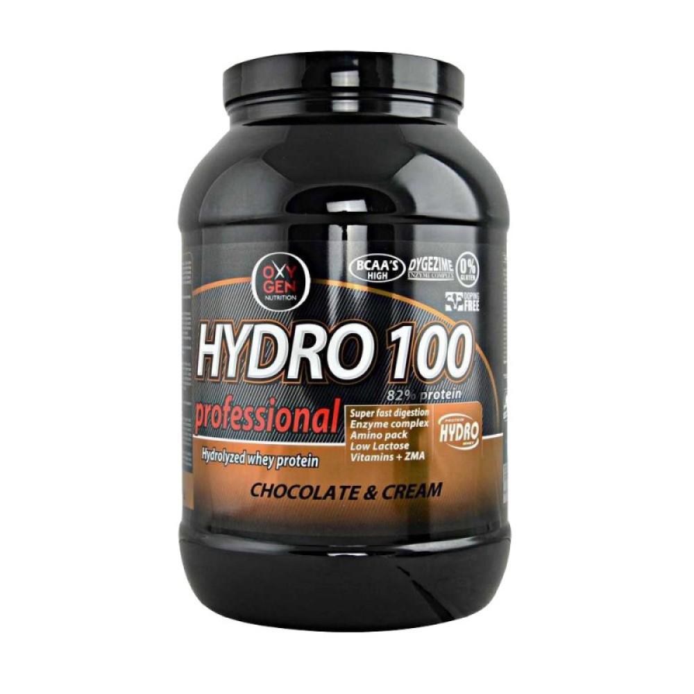 Hydro 100 Professional 1000gr (OXYGEN NUTRITION) - Strawberry