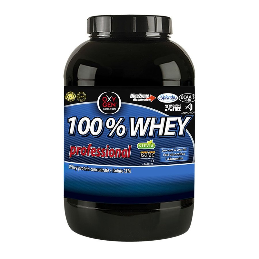 100% Whey Professional 2270gr (OXYGEN NUTRITION) - Vanilla & Cinnamon