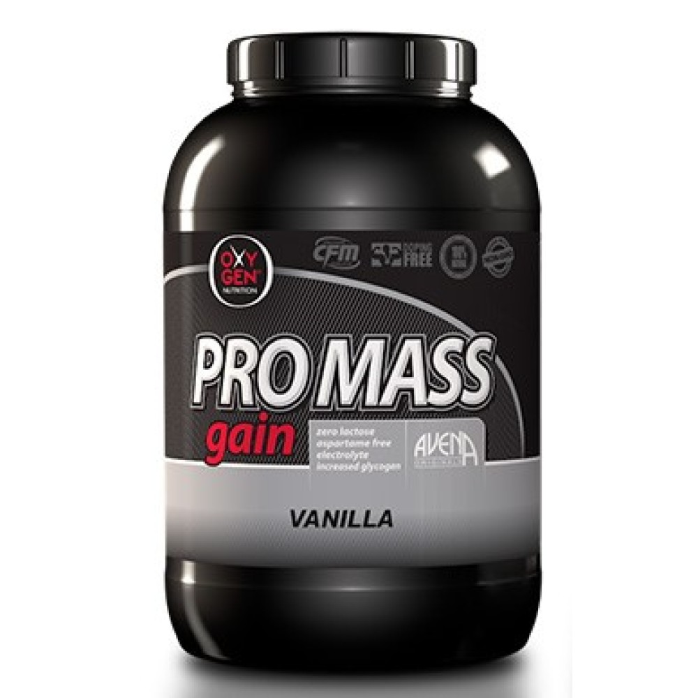 Pro Mass Gain 3632gr (OXYGEN NUTRITION) - Strawberry