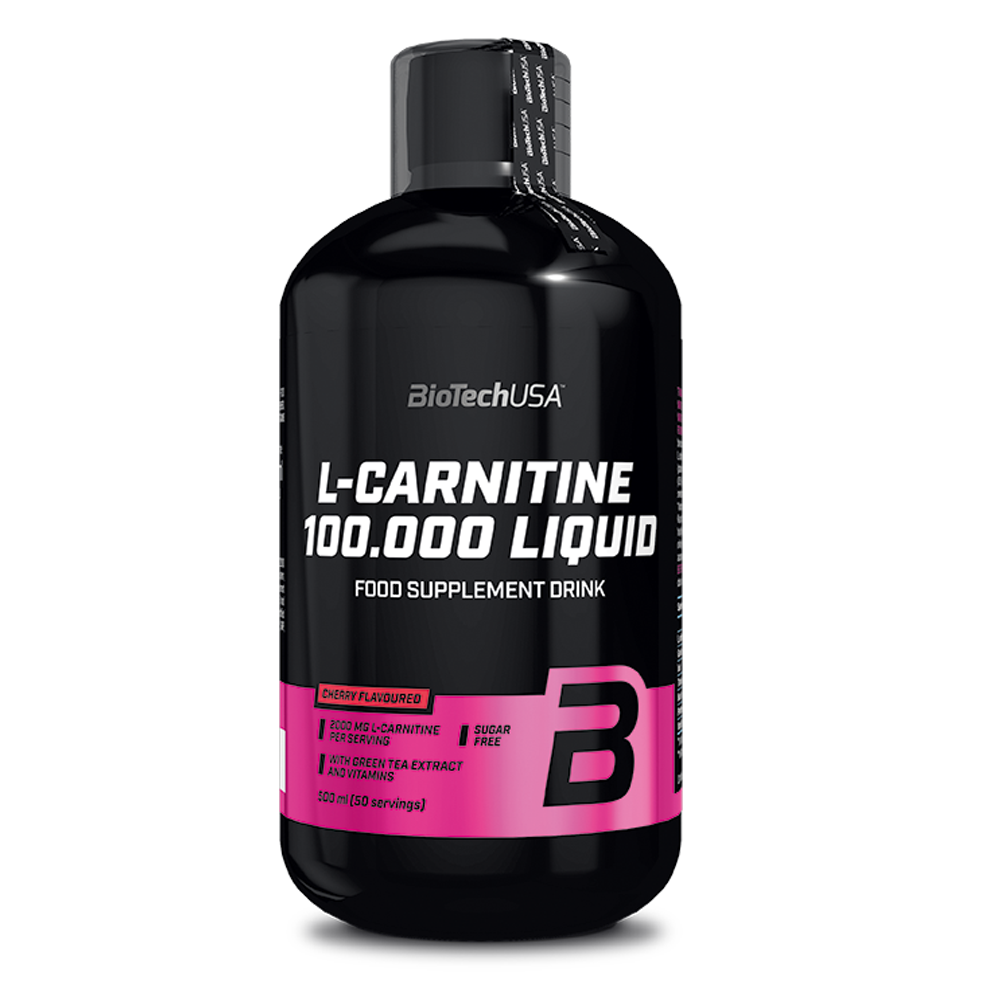L-Carnitine 100.000 Liquid 500ml (BIOTECH USA) - Apple