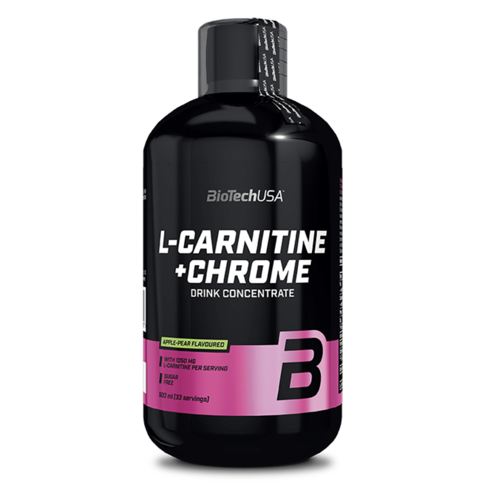 L-Carnitine + Chrome 35000mg 500ml (BIOTECH USA) - Grapefruit