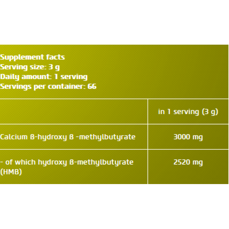 Ca - HMB 3000 200gr (BIOTECH USA)