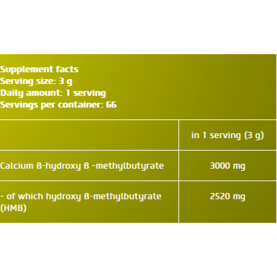 Ca - HMB 3000 200gr (BIOTECH USA)