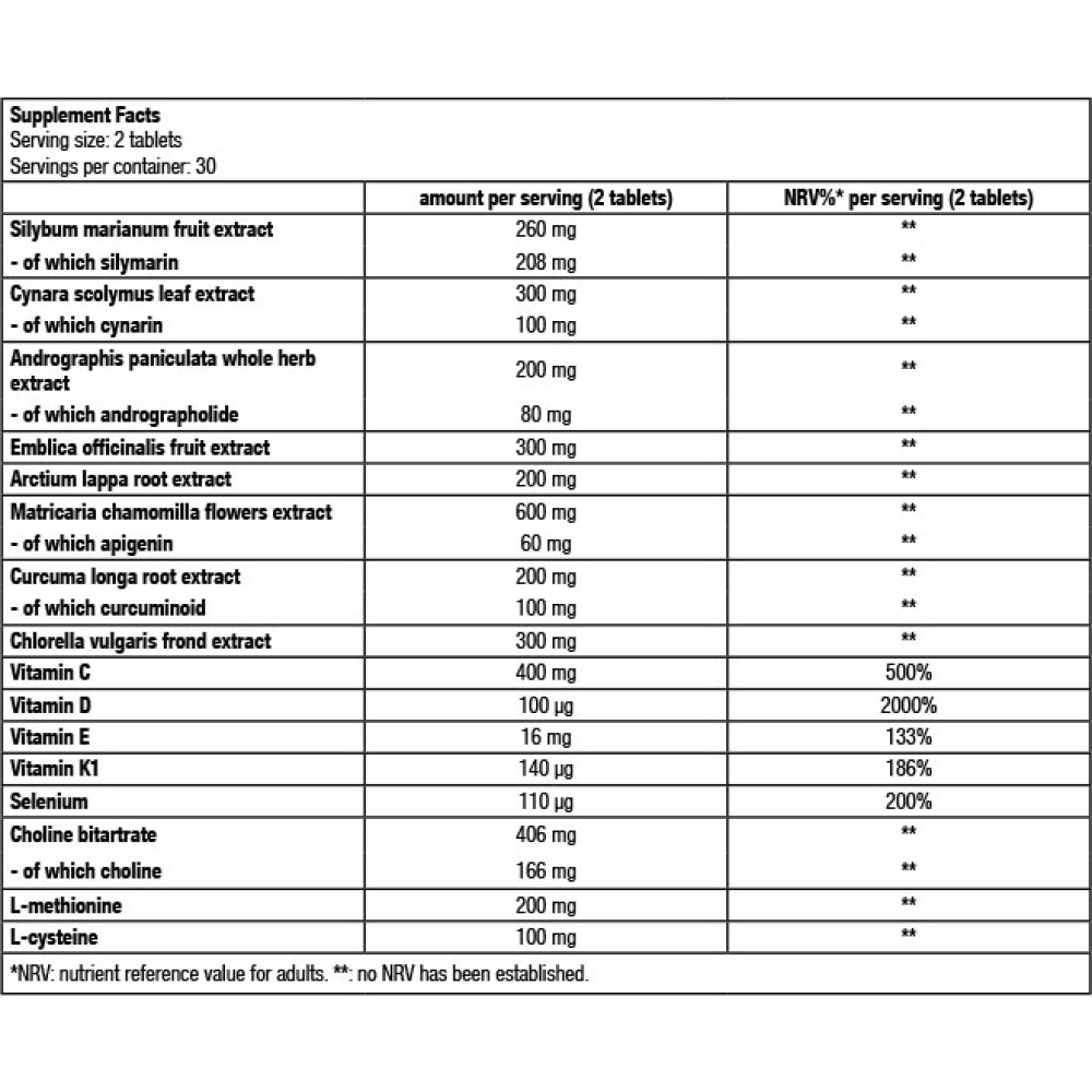 Liver Aid 60 tabs (BIOTECH USA)