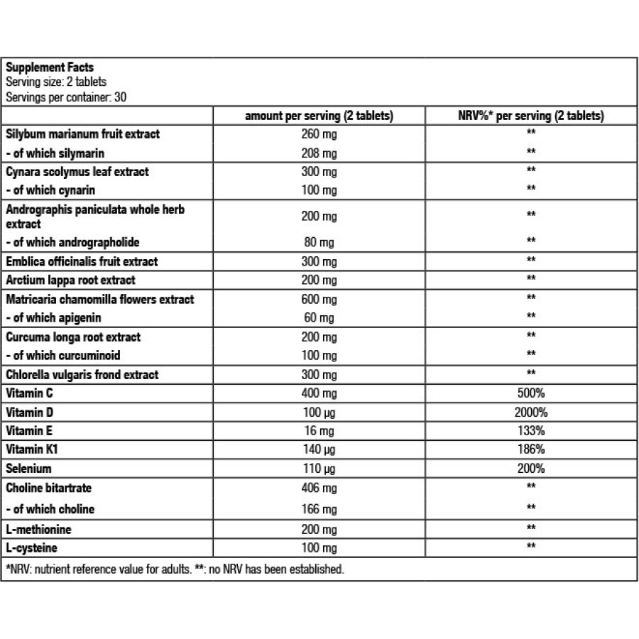 Liver Aid 60 tabs (BIOTECH USA)