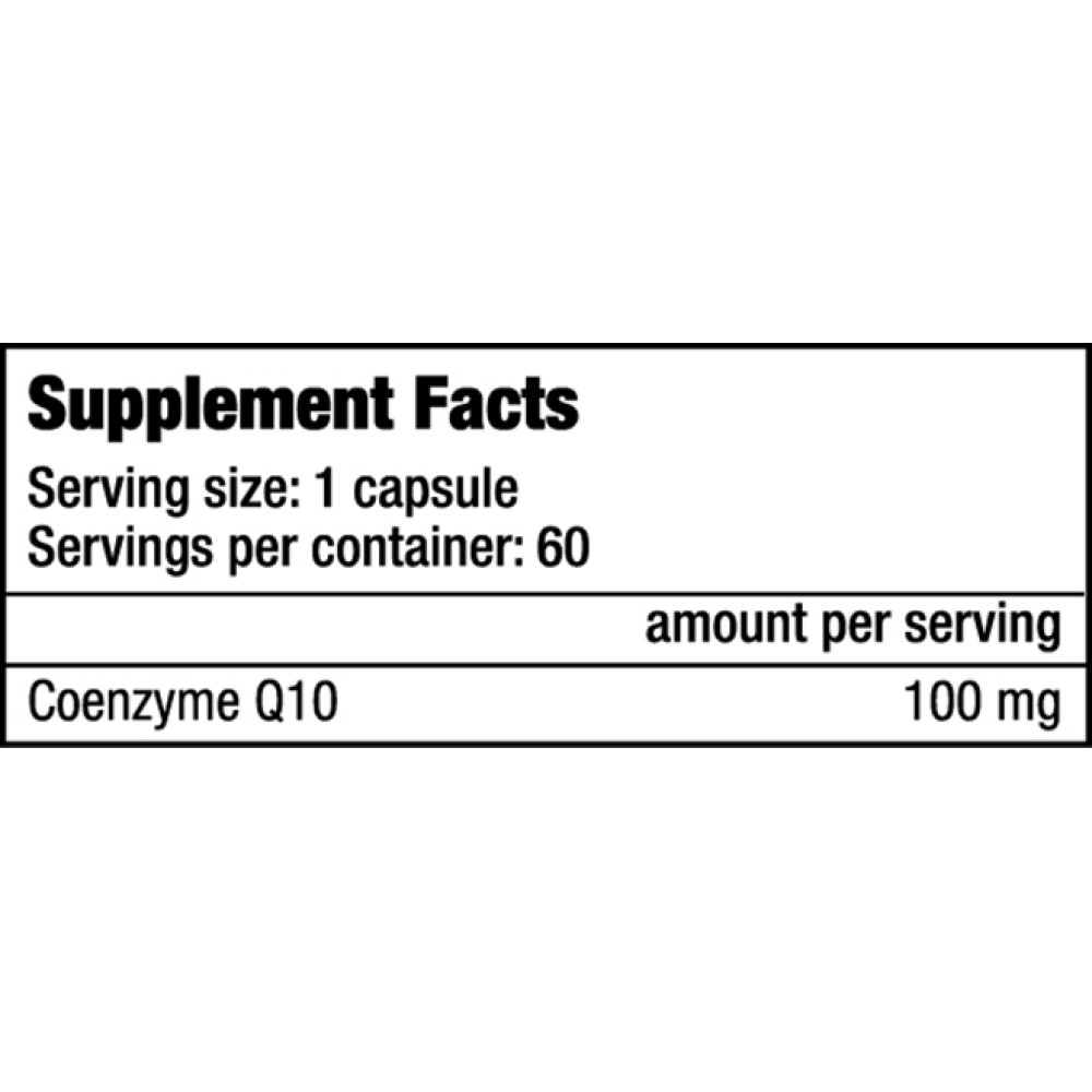 Q10 Coenzyme 60 tabs (BIOTECH USA)