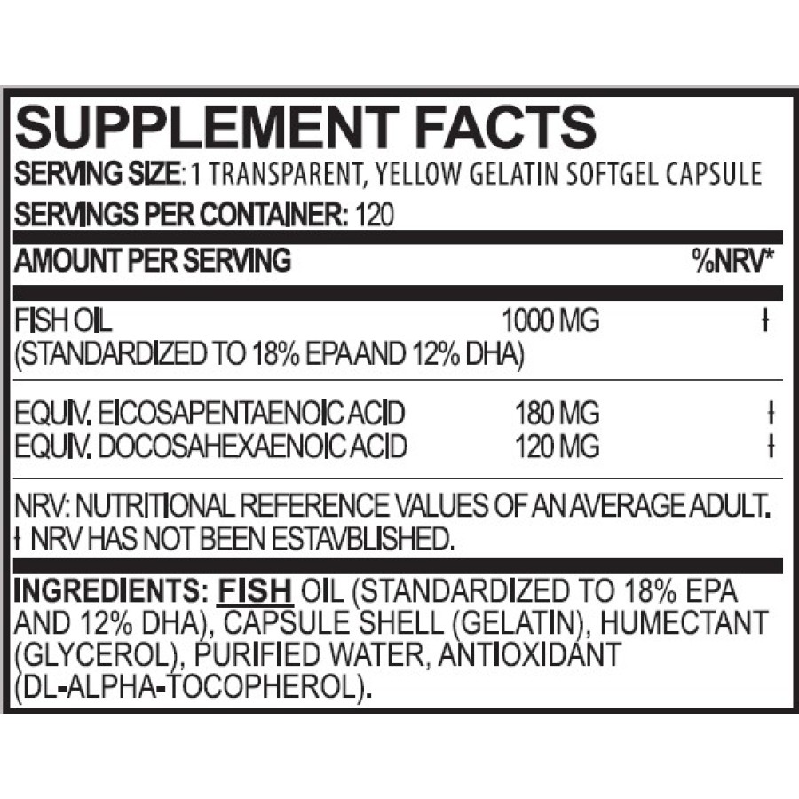 Omega 3 120caps (TRUE NUTRITION)