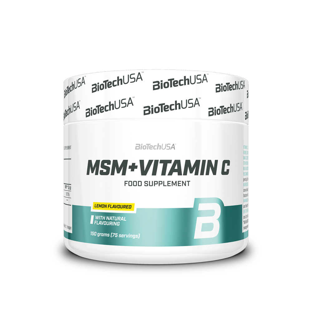MSM + Vitamin C 150gr (BIOTECH USA)