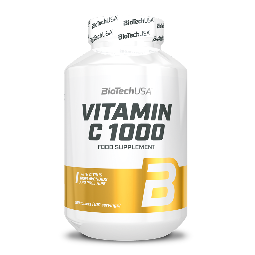 Vitamin C 1000 100tabs (BIOTECH USA)