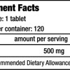 Vitamin C 500 120 Chewing Tabs (BIOTECH USA)