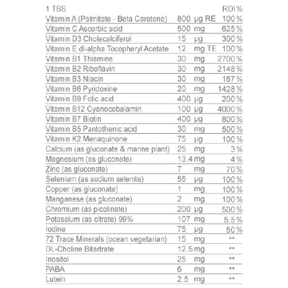 Man Multivitamin 500ml (SWEDISH NUTRA)