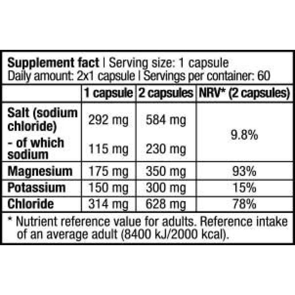 MultiSalt 60caps (BIOTECH USA)