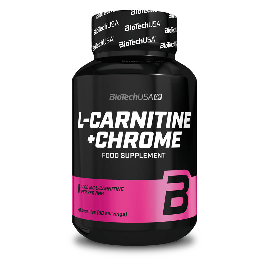 L-Carnitine + Chrome 60caps (BIOTECH USA)
