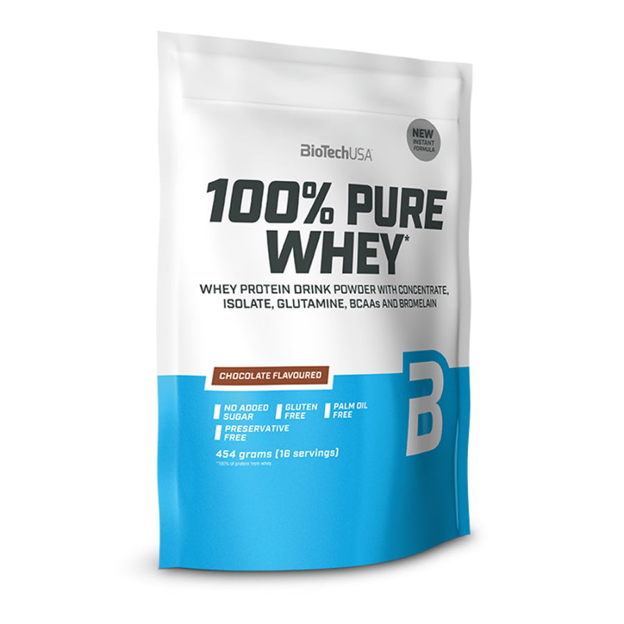 100% Pure Whey 454gr (BIOTECH USA) - Hazelnut