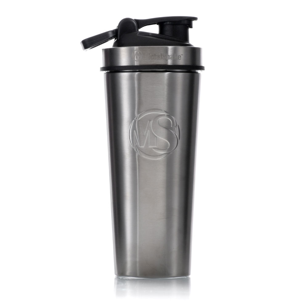 SHAKER 900ml By METALSHAKE - SILVER STEEL