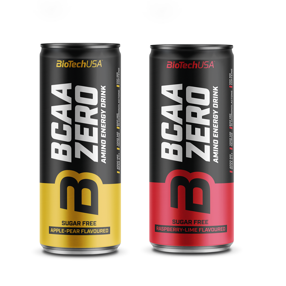BCAA Zero Energy Drink 330ml (BIOTECH USA) - Apple Pear