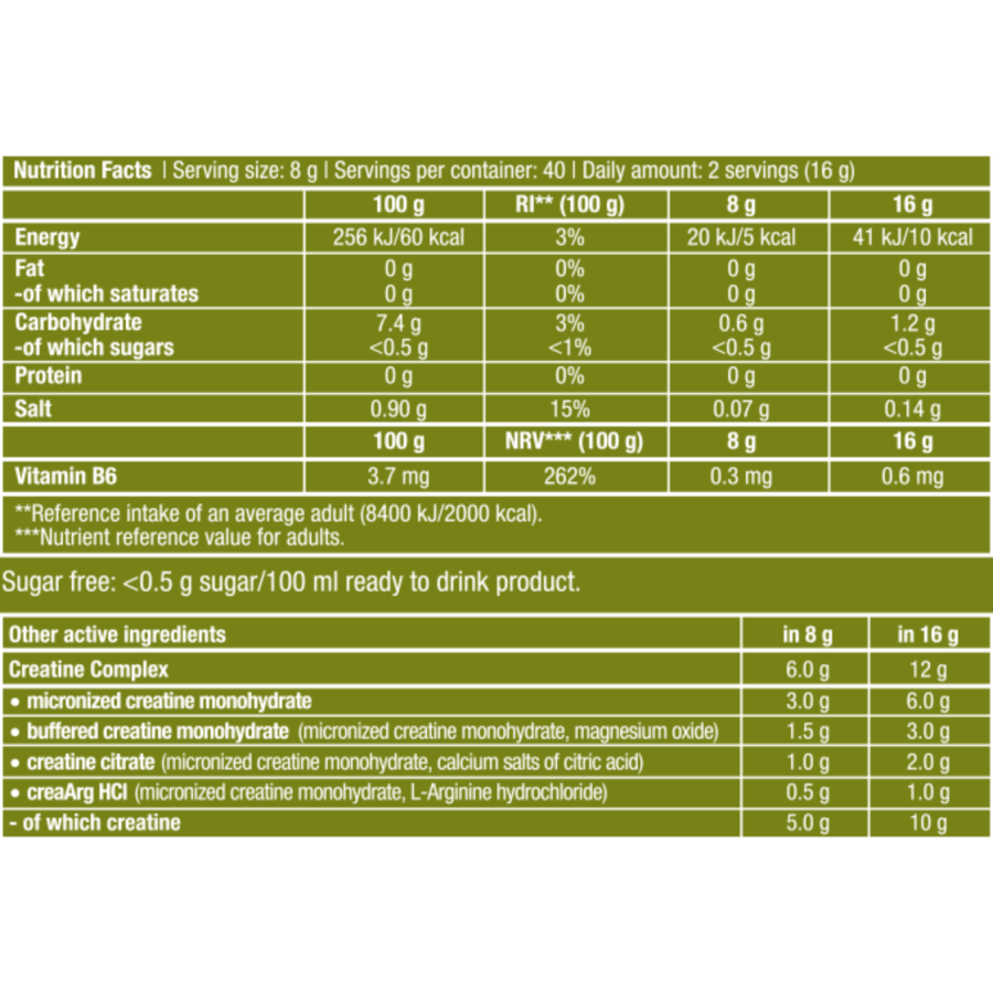 CreaZero 320gr (BIOTECH USA)