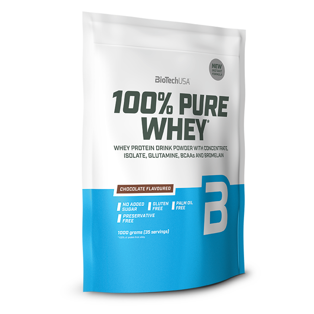 100% Pure Whey 1000gr (BIOTECH USA) - Banana