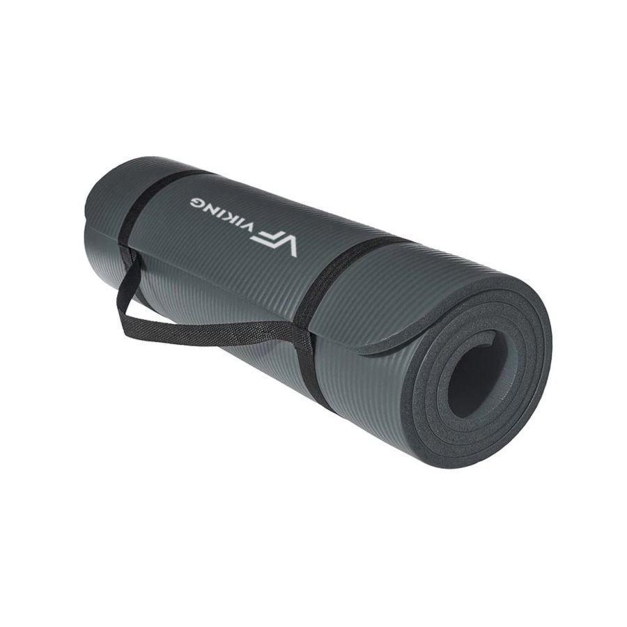 Viking NBR Mat-Στρώμα Γυμναστικής 1.0cm Γκρι C-3016